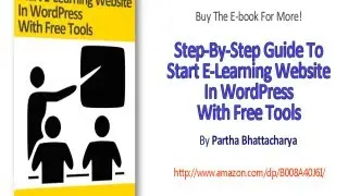 How To Start E-learning Education Website With Free Tools