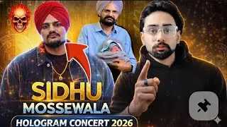 Sidhu Moosewala World Tour 2026 🔥 Hologram Concert? #sidhumoosewala #shortsviral #punjabimusic 