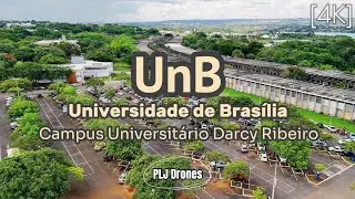 213 - 4K - Drone - UnB - Universidade de Brasília - Campus Darcy Ribeiro #universidade #campus #df