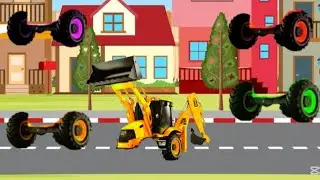 GUESS THE IMAGE OF THE JCB WHEEL CORRECTLY MATCHING CHALLENGE trending video 