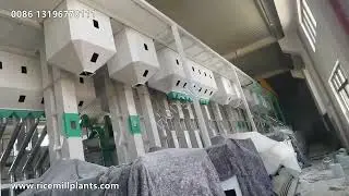150T Large Customized Rice Processing Machine | Full Set Modern Rice Mill Equipment