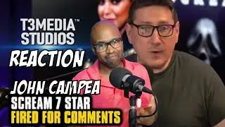 JOHN CAMPEA SCREAM 7 FIRES MELISSA BARRERA | REACTION | T3Media Studios