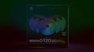 Bitspower Touchaqua NOTOS O 120 PWM Fan Digital RGB