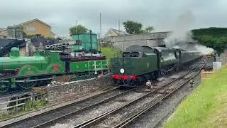Corfe Castle and Swanage Railway scenes June 2025