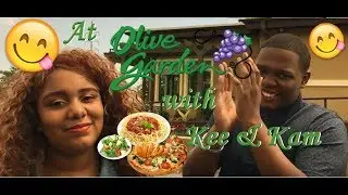 At Olive Garden with Kee & Kam...and the Fam?