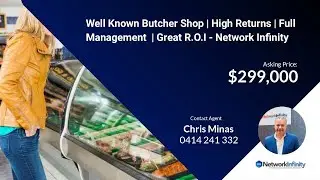 Well Known Butcher Shop | High Returns | Full Management  | Great R.O.I - Network Infinity