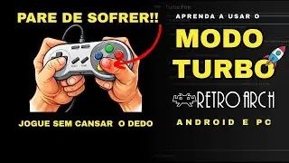 MODO TURBO no RetroArch Android | Jogue SEM cansar os dedos (Configura&ccedil;&atilde;o CORRETA)
