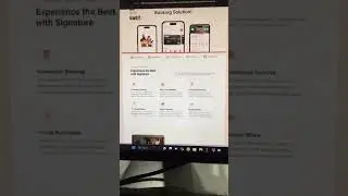 Salon Booking Mobile App Landing Page #ui #uidesign  #uxui #salon #salonhairstyle