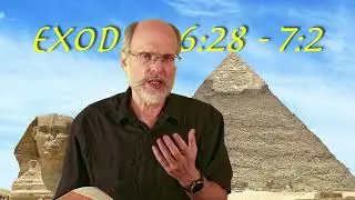 Exodus 6:28 -- 7:2 Not a Robot Factory