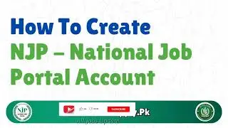 National Job Portal per Mobile se Account Banane Ka Tarika || NJP || NJP Portal