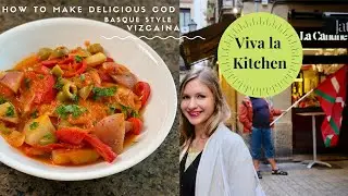 How to make delicious seafood dinner| Basque &ldquo;Vizcaina&rdquo; Style | Quick Healthy Easy