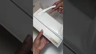 Jacquemus Le Chiquito Long Unboxing #unboxingvideo #unboxing #blackgirlmagic