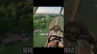 Showing you how to land my single seat airplane that requires no pilots license! #pilot #plane #fly
