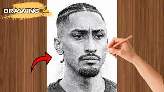 How to draw Raphinha 🤔
