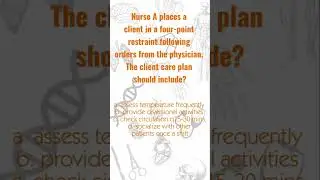 Nurse's Notes Question No. 3 #nursing #nursingquestionandanswer #medicalsurgicalnursing