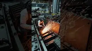 Military Tank Factory RAW  #WarMachineWorks #ArmoredAlchemy #TopSecretProduction #militaryfactory