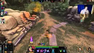 Smite Bot Match: Awilix,Ymir,Hel VS Ra,Thor,Neith