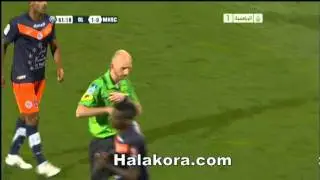 LFP 11/12 : OL.MNSC : Belhanda Carton rouge