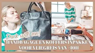 Handbagage en Koffers inpakken voor +10h vlucht met Kleuter! | Lifestyle Spot