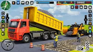 City Road Builder Highway Construction - Excavator Loading Simulator 3D - Android GamePlay
