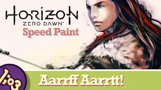 Horizon: Zero Dawn Aloy Speed Paint - Aarrff Art #3 by Aarrff