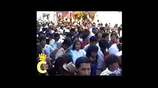 Carnaval de Tlayacapan 1993, recorrido con la comparza azteca 