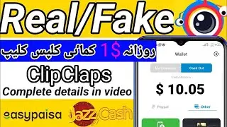 ClipClaps Fast Earning - ClipClaps Payment proof - Earn Money Online Without Investment