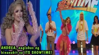 ANDREA BRILLIANTES NAGLABAS NG HINANAKIT SA ITS SHOWTIME!