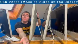 Я купил 4 iMac... Им требуется небольшой ремонт (очередной 