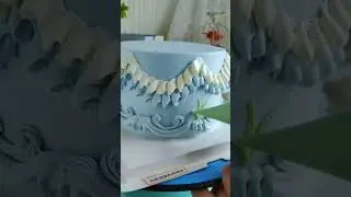 #immersive cake making #happy birthday cake #girl cake #cake #birthday 🎂