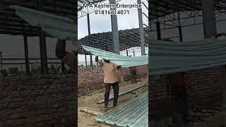 Transparent roofing industrial profile sheet for a industry, if u need please call us. #transparent
