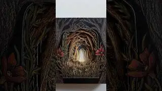 Door to the Woods #alteredbook