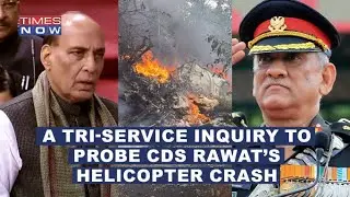 Rajnath Singh briefed the Parliament on the unfortunate Mi-17 crash that killed Gen Rawat
