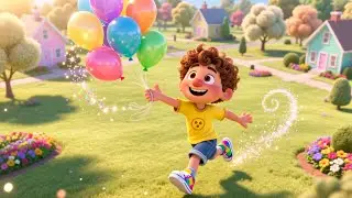The Balloon Adventure 🎈 Kids Story Video Counting & Learning Adventure