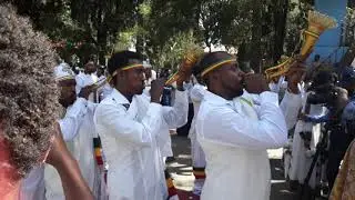 Celebrating the Timket Ethiopian Epipheny festival in ETHIOPIA #2