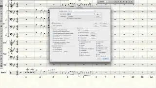 Finale Tutorial - Drum Set Horn Cues Over Slash Notation (Big Band Chart)