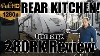 2018 Open Range 280RK Light (RV REVIEW) - Rear Kitchen - Highland Ridge RV - Travel Trailer