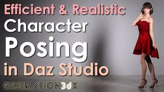 Efficient & Realistic Character Posing and Expressions in Daz Studio