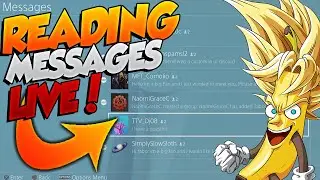 Reading And Responding To My Playstation 4 Messages LIVE (Episode #5)