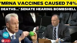 US Senate Hearing LIVE: Dr McCullough's shocking claim on mRNA Covid Vaccines At Senate hearing