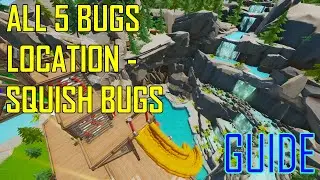 I Found All The Secret Bugs In BradyManos New Featured Hub - Squish Bugs Guide - Open Cave-Fortnite