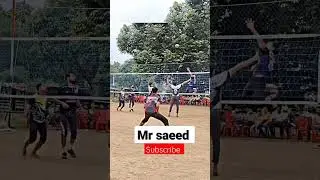 (saeed alam) power full short by saeed alam volleyball amaad volleyball Azamgarh Uttar Pradesh India