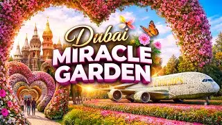 Dubai Miracle Garden  | World&rsquo;s Largest Flower Garden | 4K
