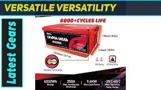 XRH 36V 105Ah Golf Cart Lithium Battery: The Ultimate Smart Power Upgrade!