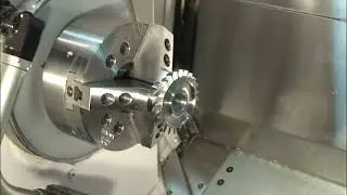 Precision CNC Machine Mill Turn Working Process Cutting Machining