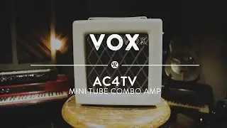 Комбоусилитель Vox AC4TV Mini Tube | Видеодемонстрация реверберации