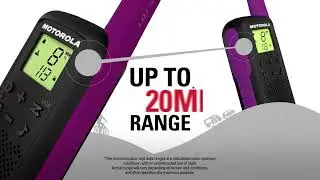 Motorola Solutions Portable FRS T210 Talkabout Two Way Radios