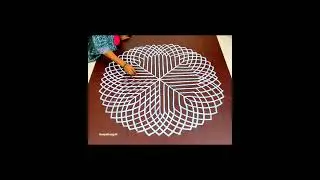 #rooparangoli designs(13*13 dots)