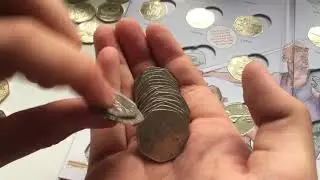 FILLING A 50P OLYMPIC ALBUM #10 - GREAT FINDS!!! - &pound;500 IN 50P COINS Part2 - UkCoinHUNT