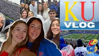 little wknd trip to rock chalk nation | friends, food, football, rain, drive